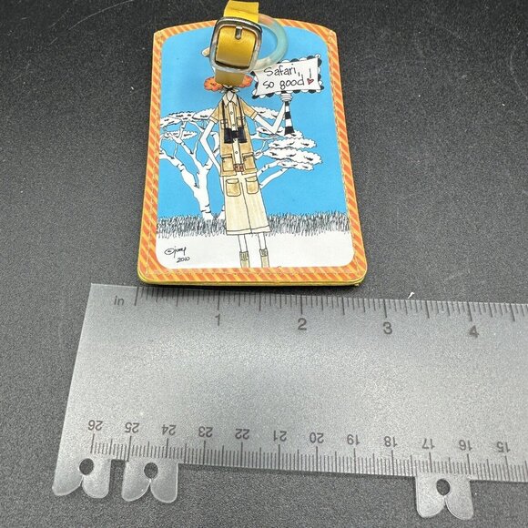 Dolly Mamas By Joey Luggage Tag Set of 5 Africa Holland Canada 2010 Rare Travel - Picture 13 of 13